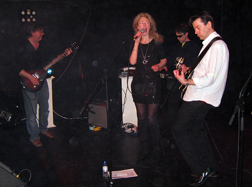 Dayglo Fishermen - Sean Wills, Peter Fothergill, Ginny Owens and Richard Burton - Limelight Theatre, Aylesbury 2011