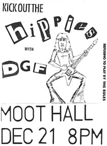 Concert poster - Moot Hall, Hexham 1993