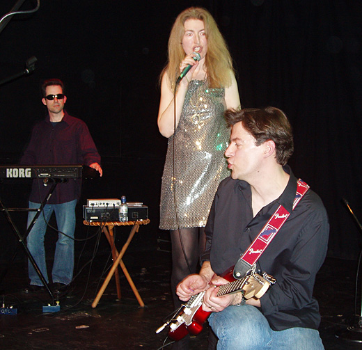 Dayglo Fishermen - Peter Fothergill, Ginny Owens and Richard Burton - Limelight Theatre, Aylesbury 2008