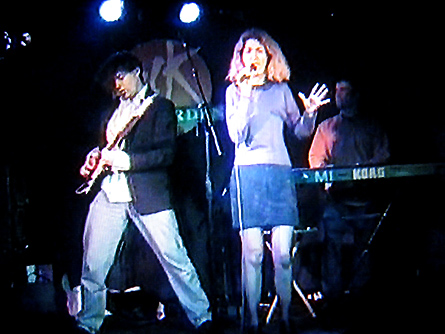 Dayglo Fishermen - Richard Burton, Ginny Owens and Peter Fothergill - Rock Garden, Covent Garden, London 1999