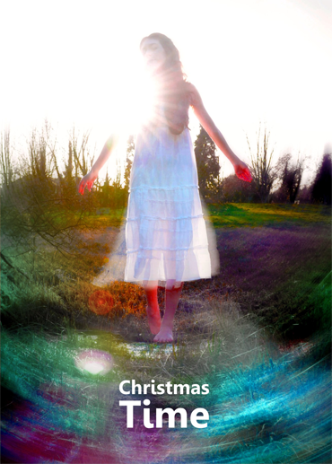 Dayglo Fishermen Christmas Card - Front Cover -2019