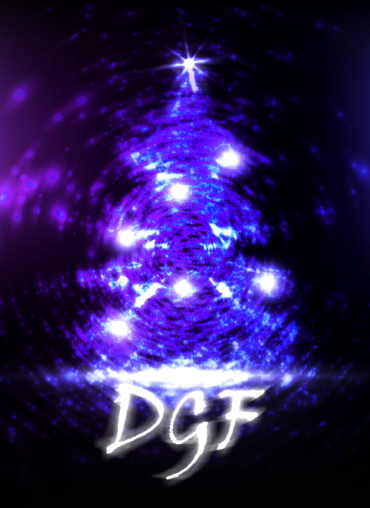 Dayglo Fishermen Christmas Card - Front Cover -2022