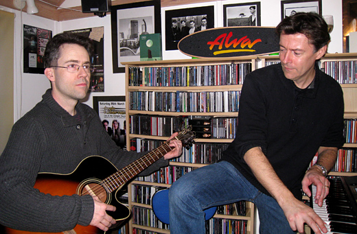 Peter and Richard - Cozmic Studios February, 2014
